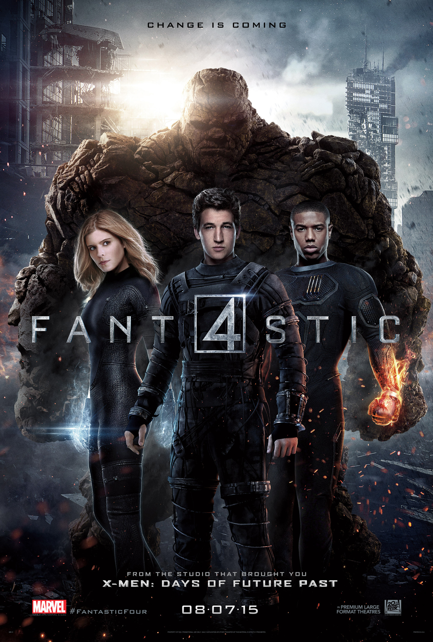 Fantastic Four (2015) Hindi Dubbed Full Movie Watch Online in HD